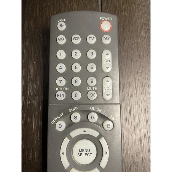 Genuine TOSHIBA TSR-101R Remote Control OEM Satellite TV Controller - Tested - Picture 2 of 5